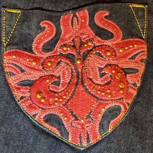 Derēon Embellished Skinny Jeans 